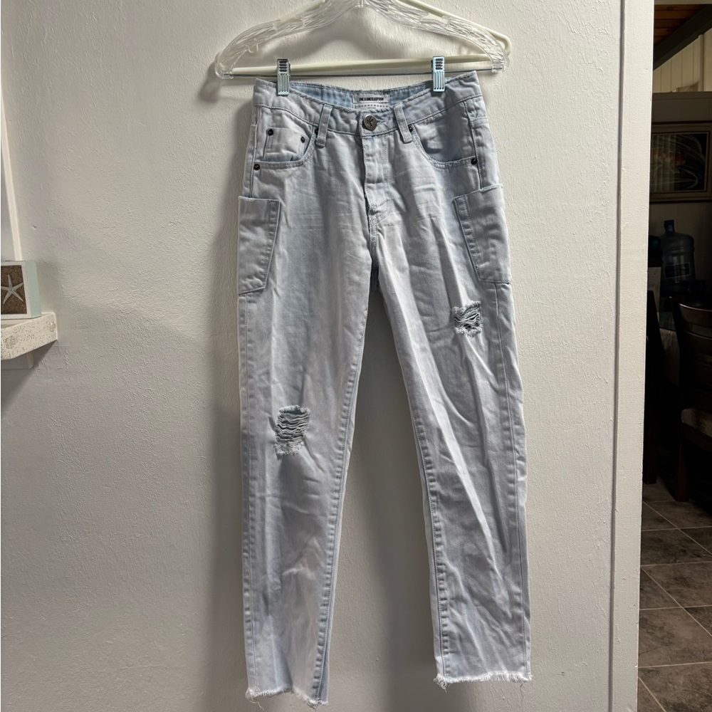 One Teaspoon light denim jeans